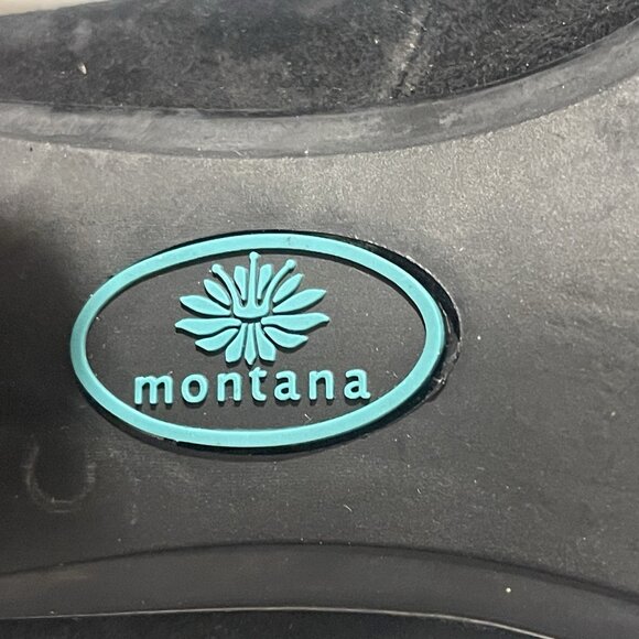 Montana Artisan crafted Suede Studded Ankle Strap Shoes In Black Sz 6.5M 4015821 - Picture 13 of 16